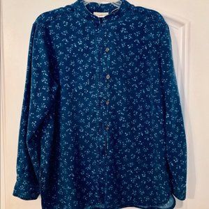 Travelsmith tenel blouse M